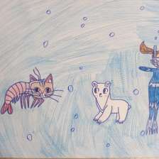Лунная кошка