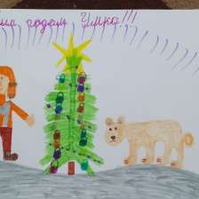 Маргарита Евгеньевна Жучкова в конкурсе «Новогодняя ёлка для Умки»