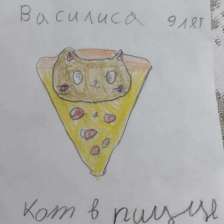 Василиса в конкурсе «Вкусные рисунки: ждём ваши работы!»