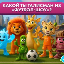 Какой ты талисман из «ФУТБОЛ-ШОУ»?