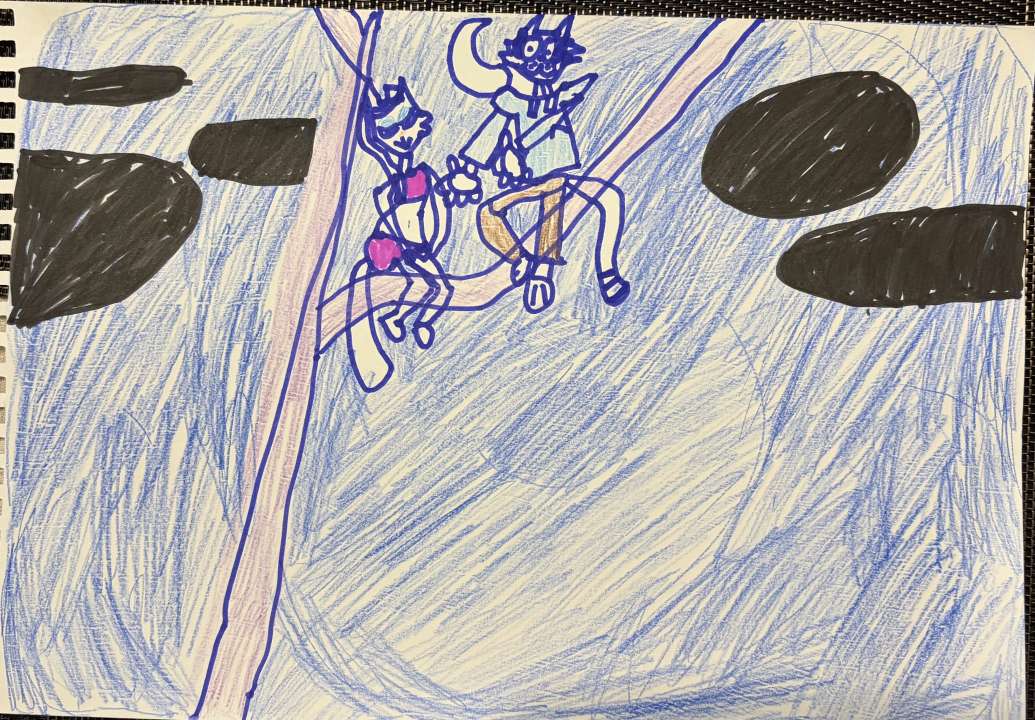 Юный художник Гриша